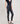 Liza Midrise Black Lux Coated Skinny - level99jeans