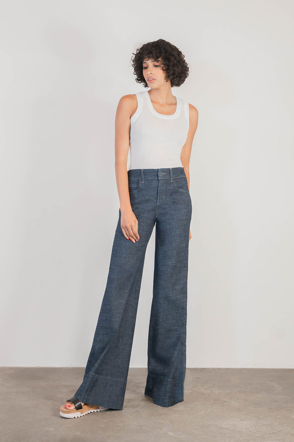 Denim by Nature™ Tyler Wide Leg Pant