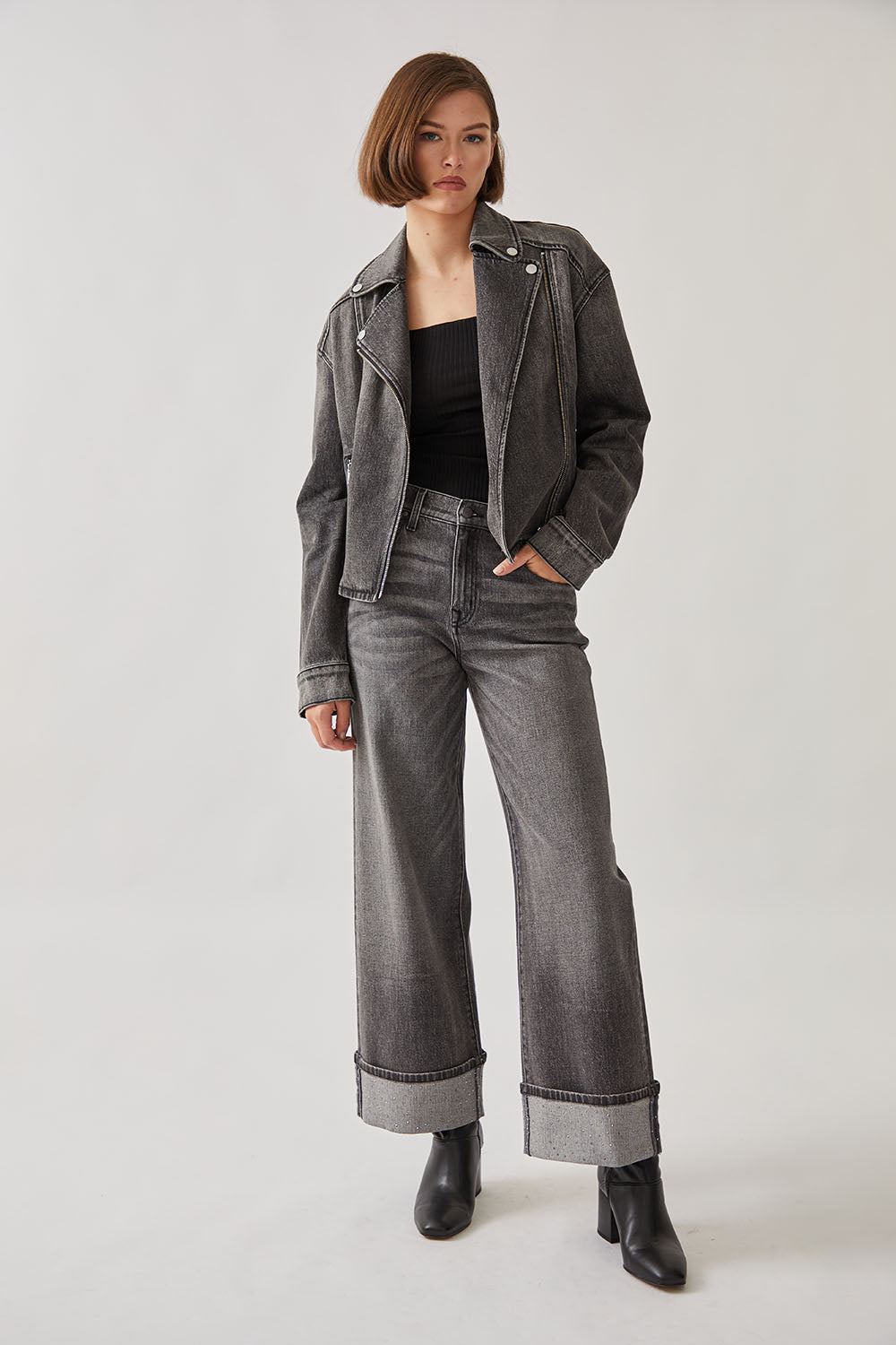 Tribecca Wide Cuff Jean