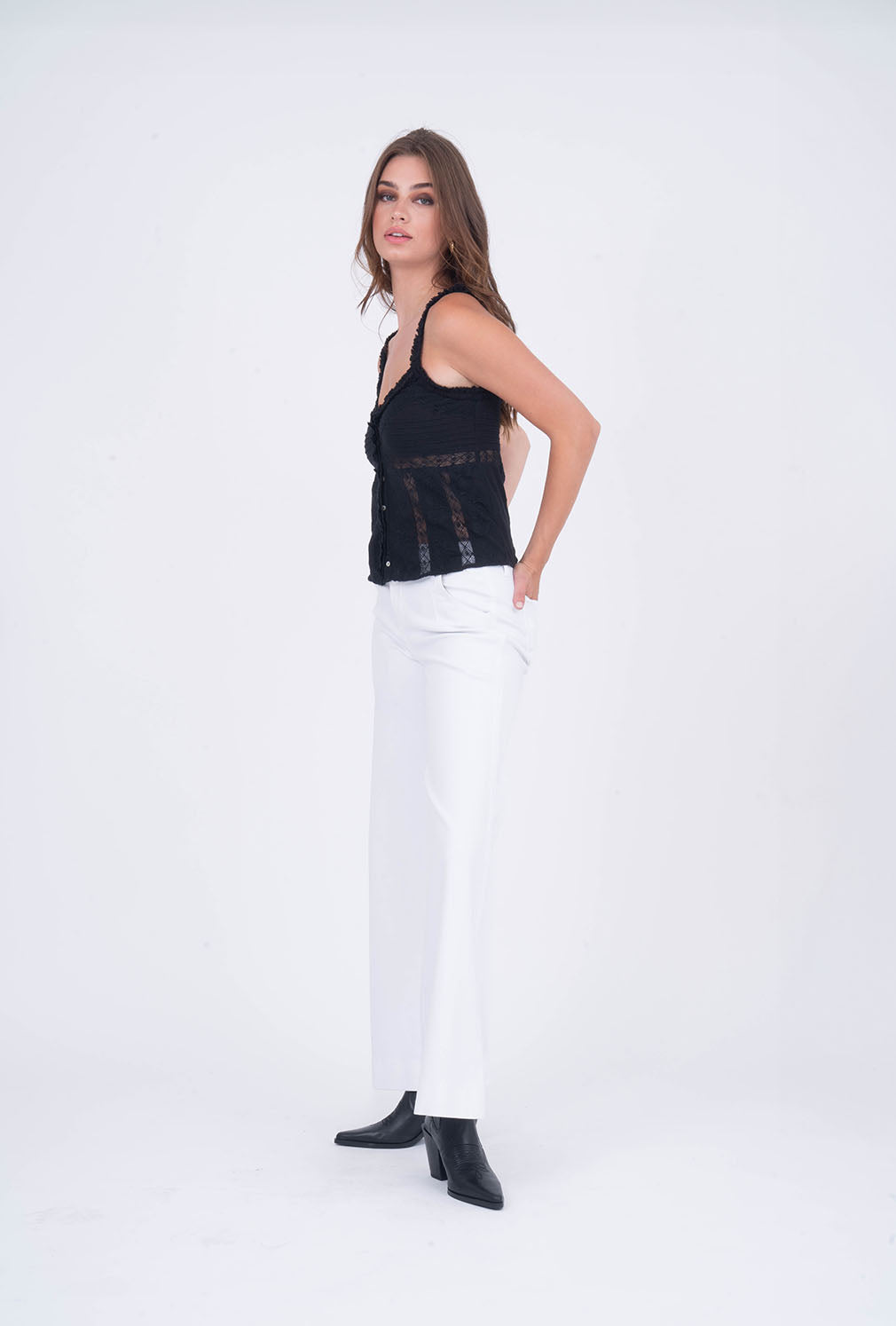 Clementine Denim Trouser