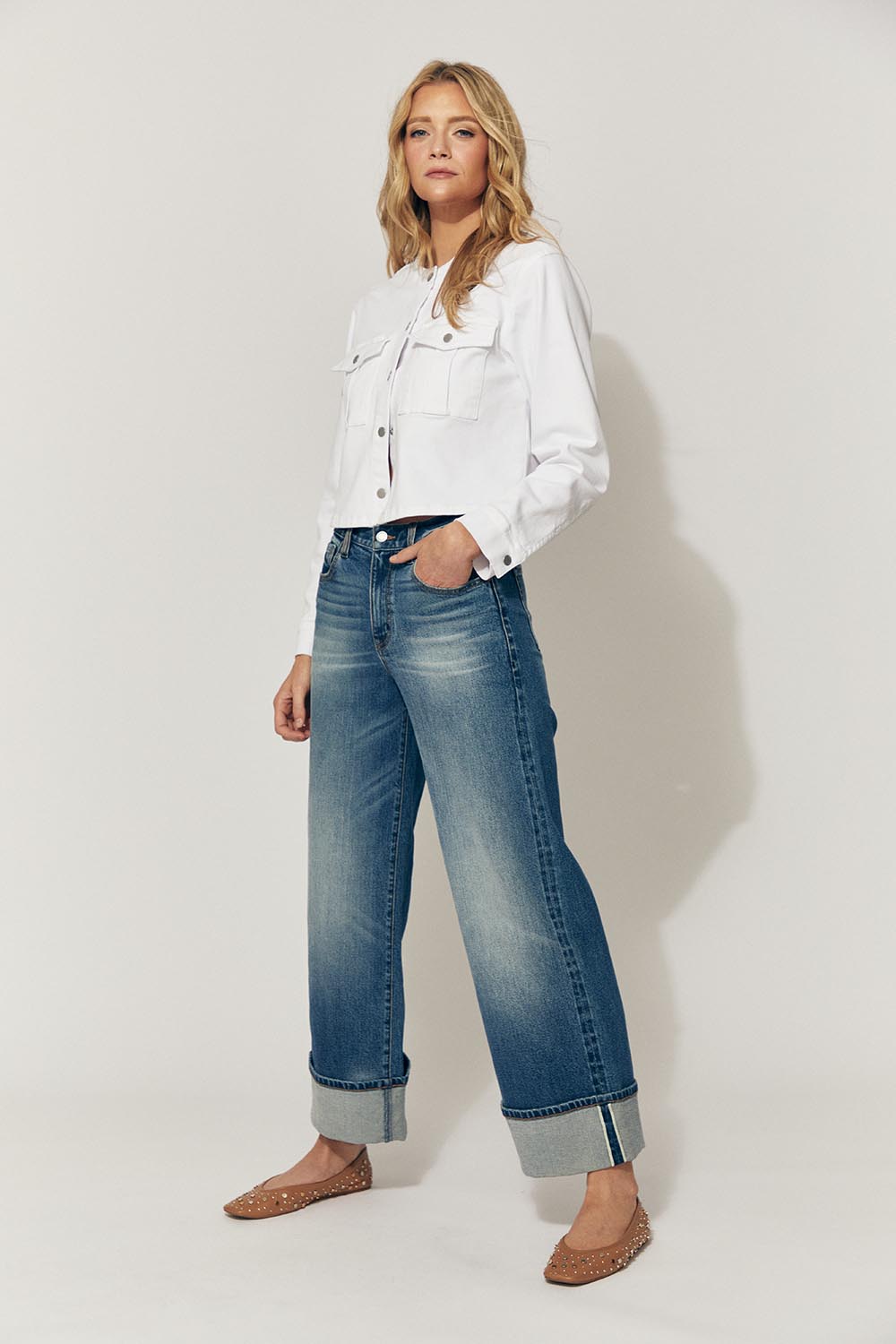 Vintage Selvedge Wide Cuff Jean