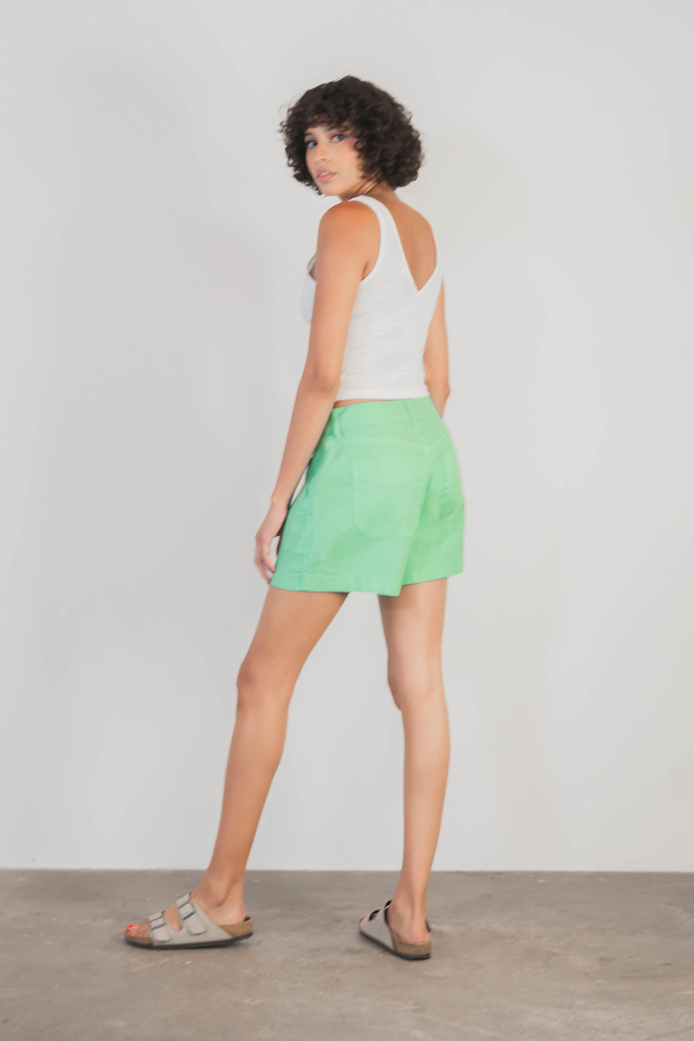 Cleo Relaxed Linen Shorts