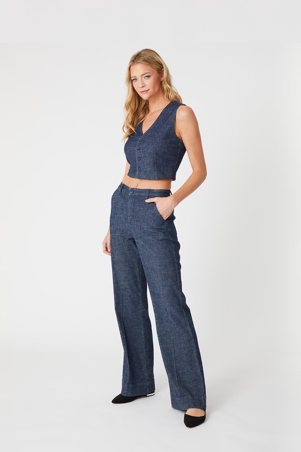 Denim by Nature™ Ayla Trouser