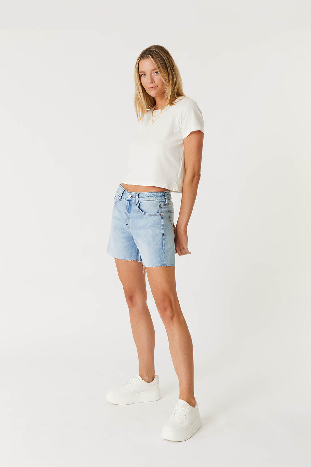 Cooper Raw Hem Short