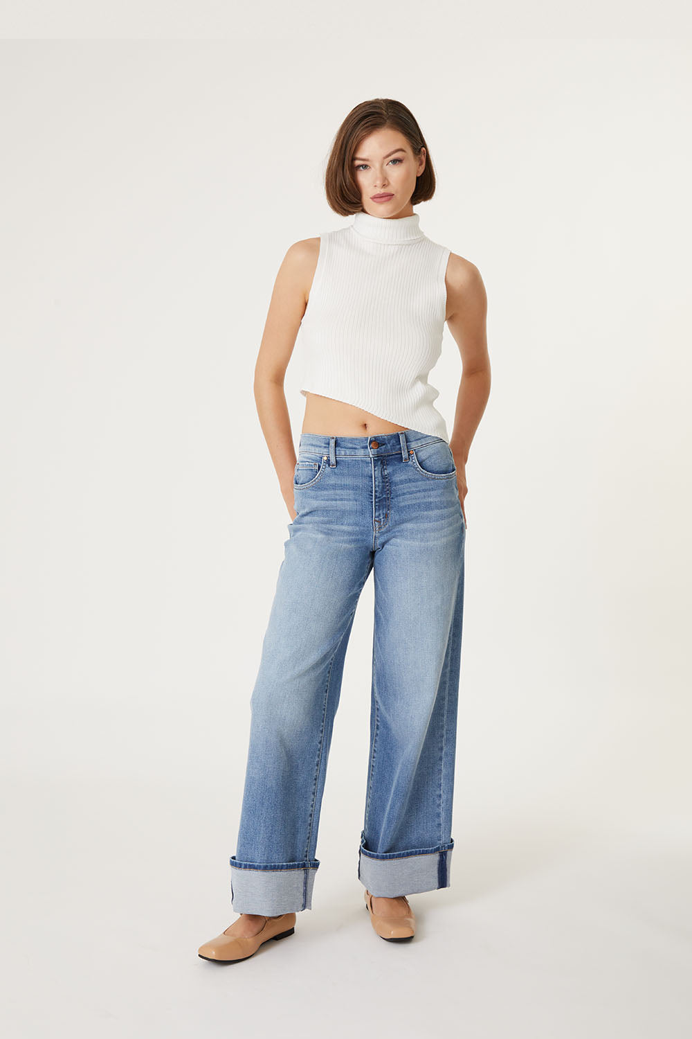 Tribecca Wide Cuff Jean