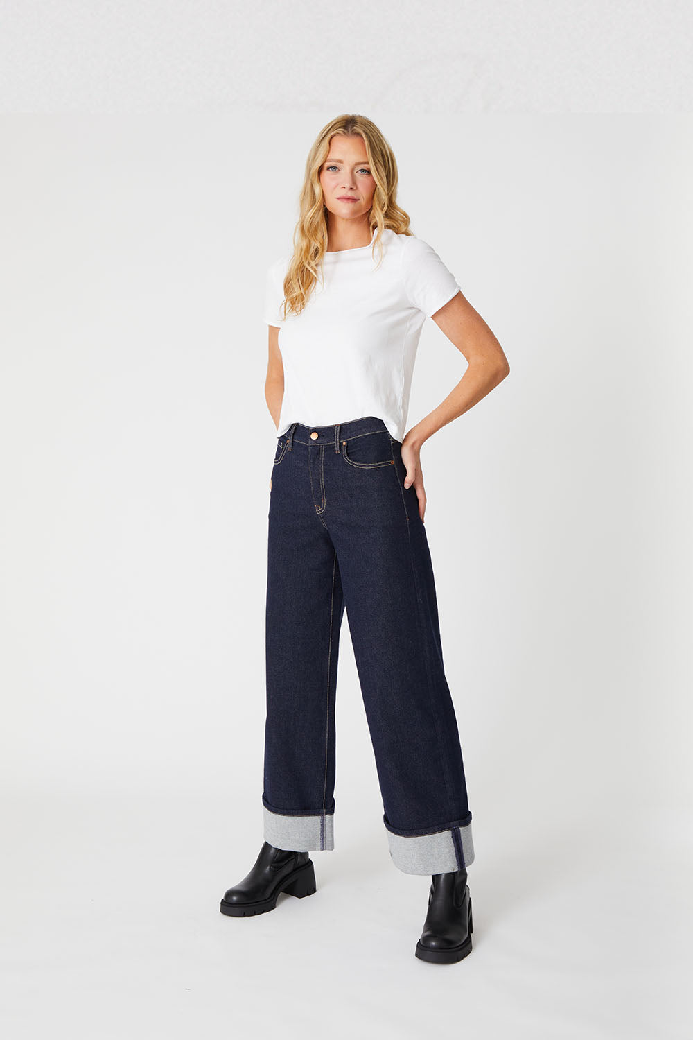 Tribecca Wide Cuff Jean