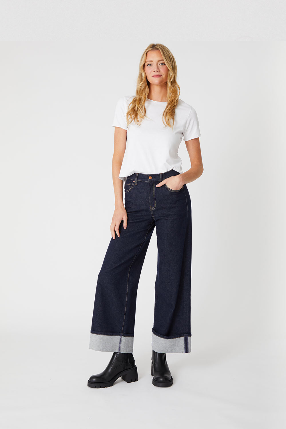 Tribecca Wide Cuff Jean