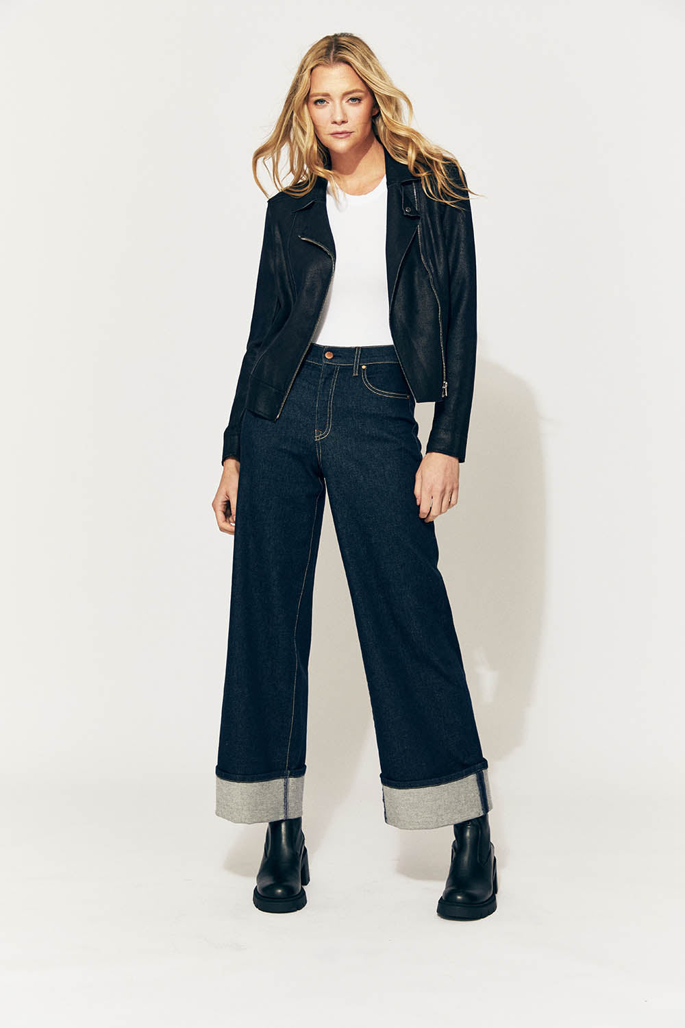 Tribecca Wide Cuff Jean