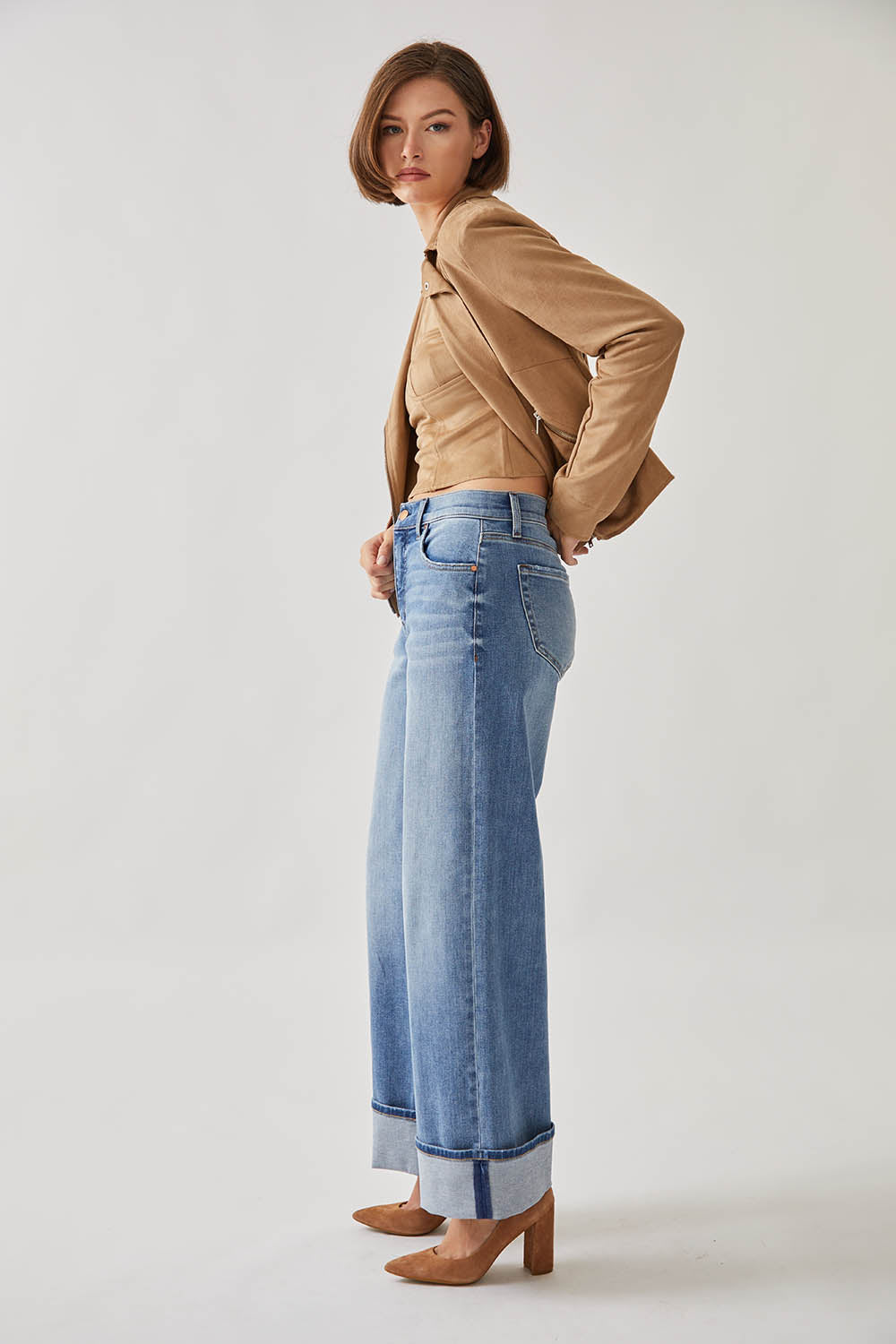 Tribecca Wide Cuff Jean