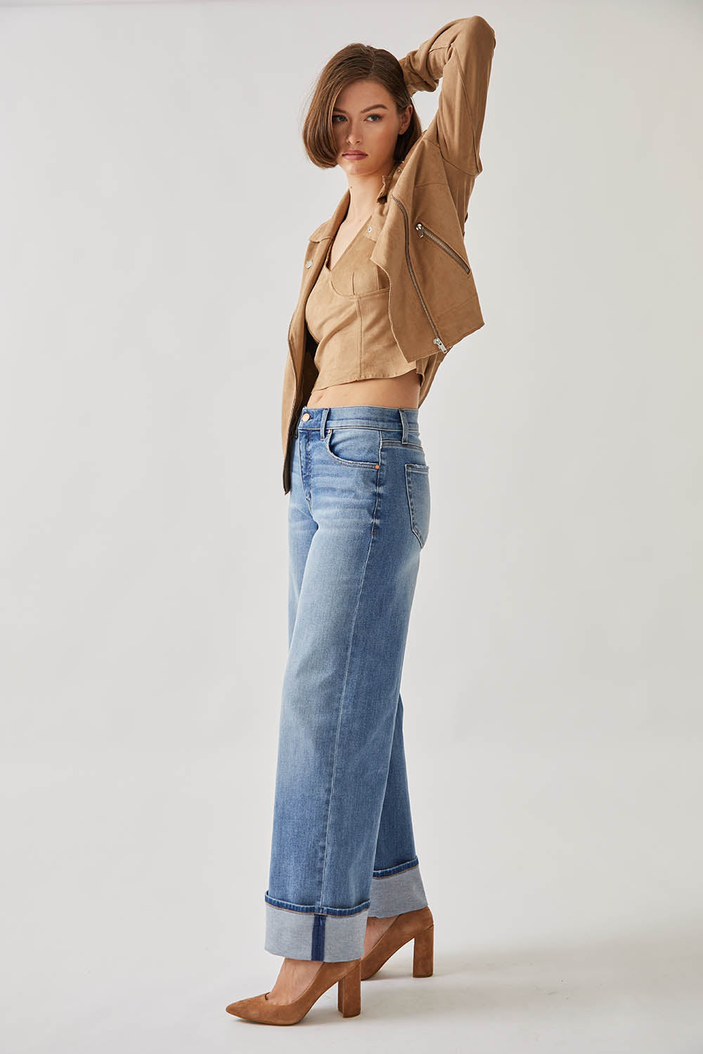 Tribecca Wide Cuff Jean