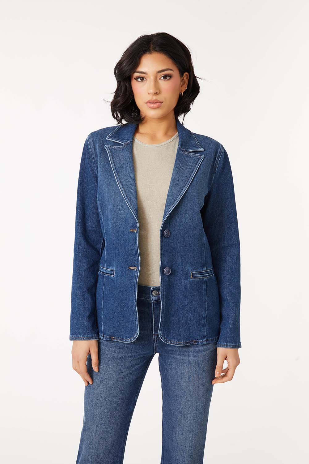 Coco Denim Blazer