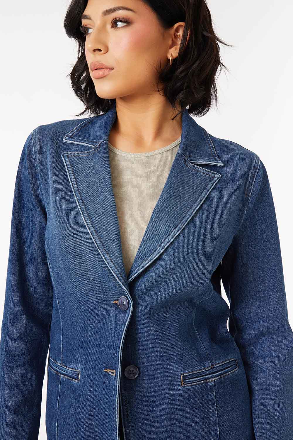 Coco Denim Blazer