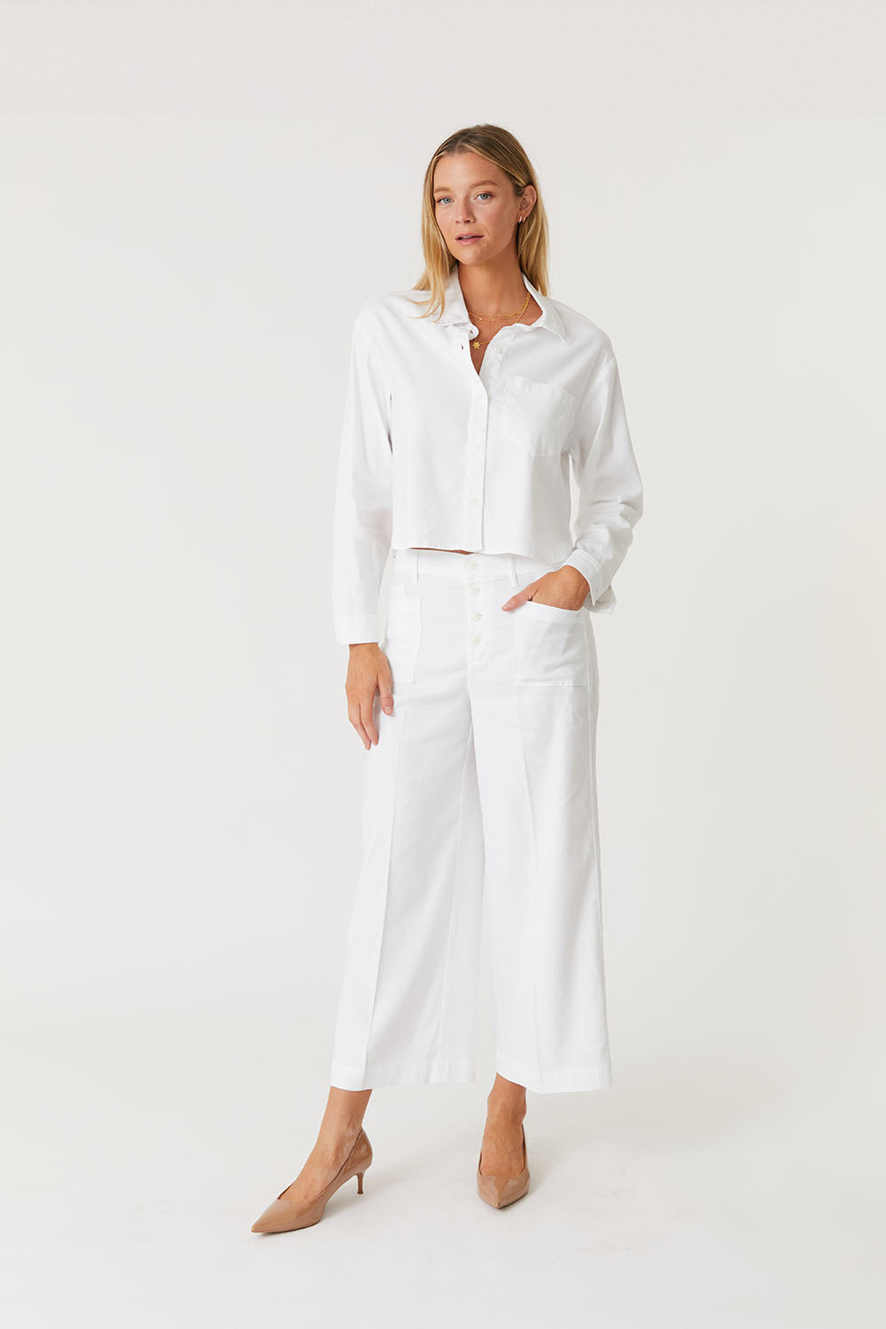 Sophia Effortless Crop Pant