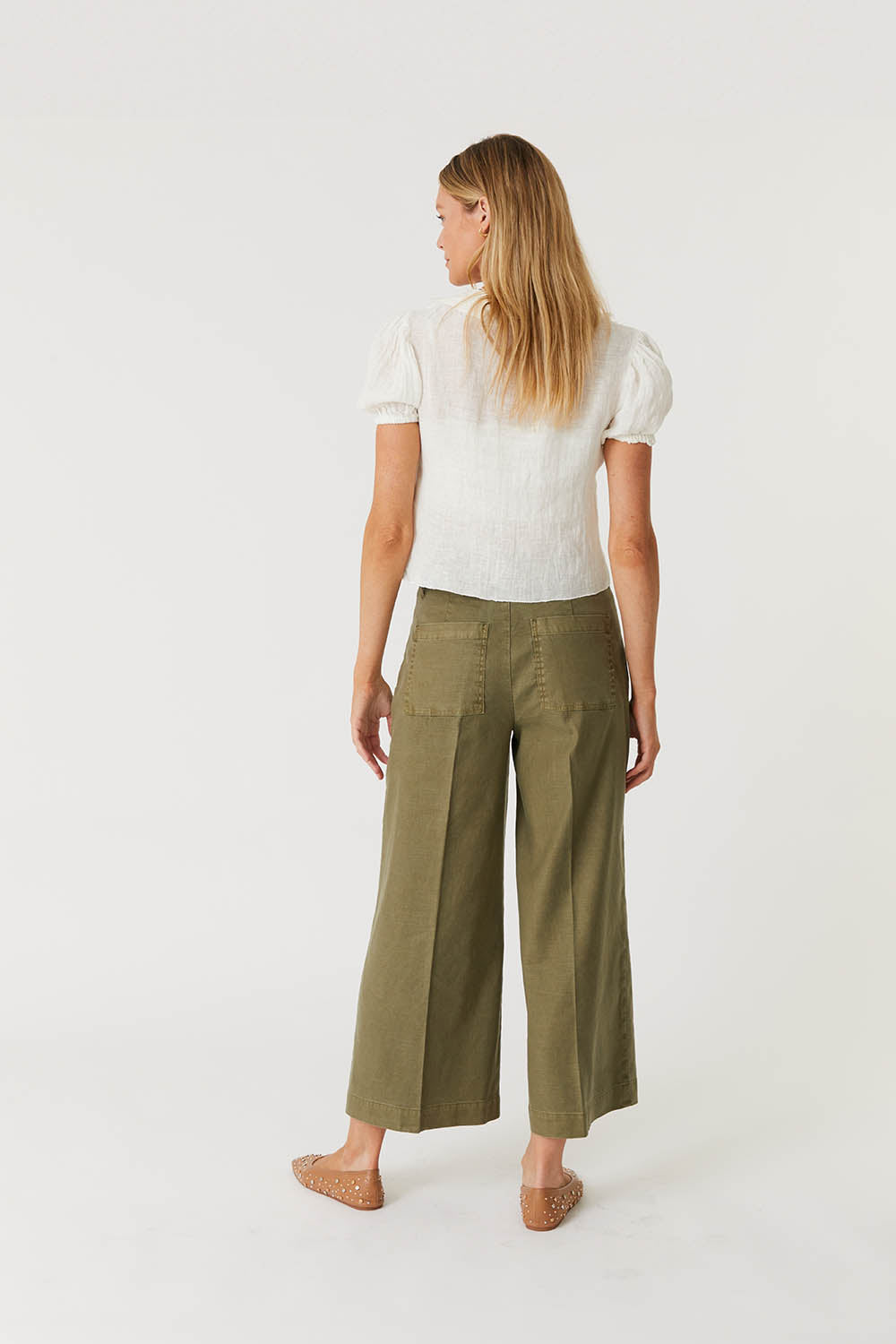 Sophia Effortless Crop Pant