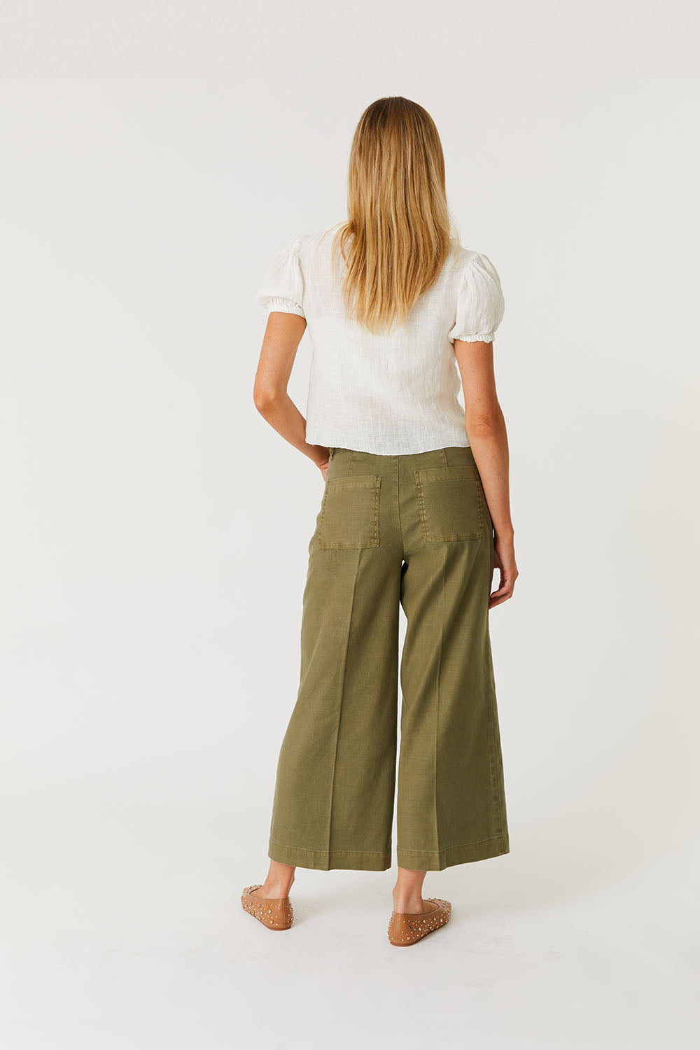 Sophia Effortless Crop Pant