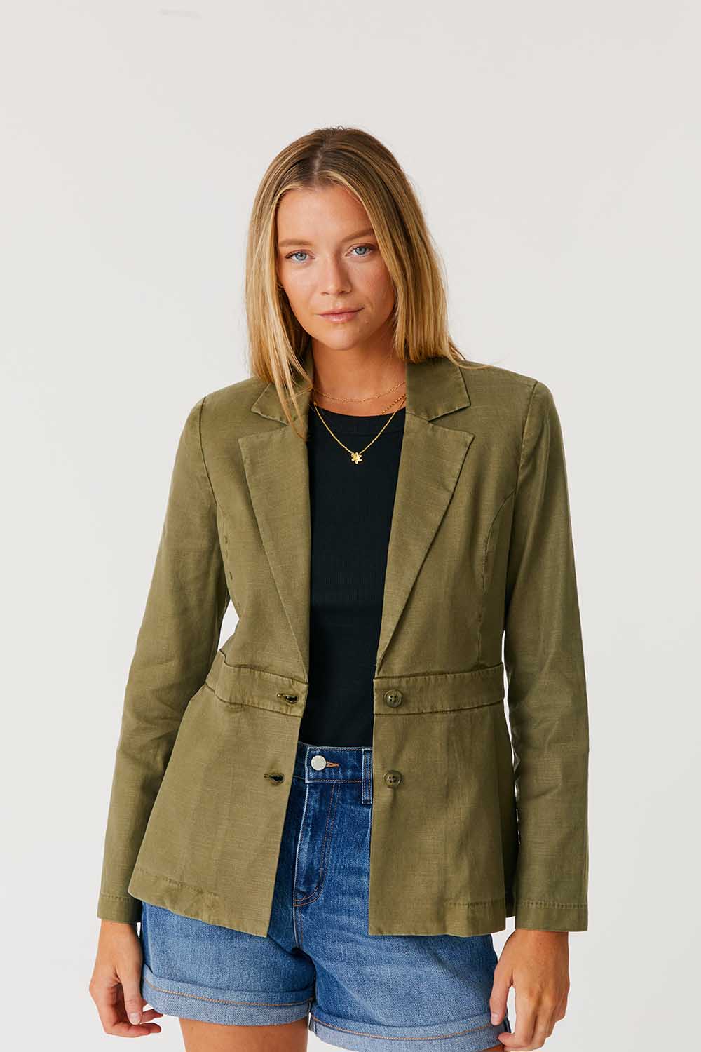 Lexie Linen Blazer