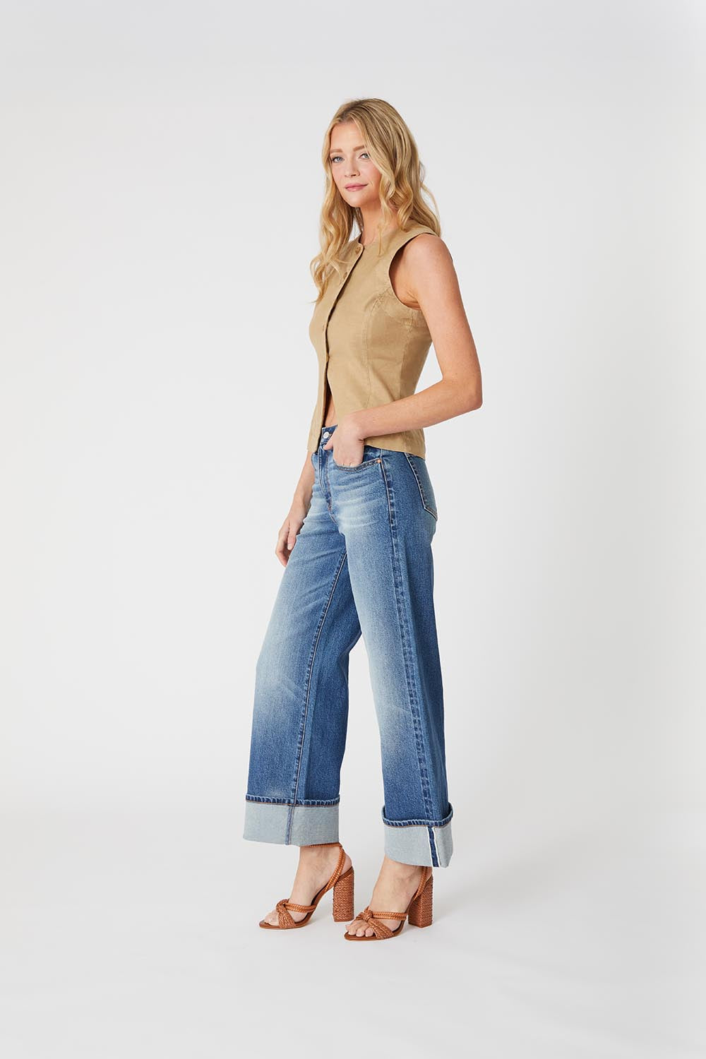 Vintage Selvedge Wide Cuff Jean