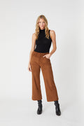 Annabelle Vegan Faux Suede Wide Leg