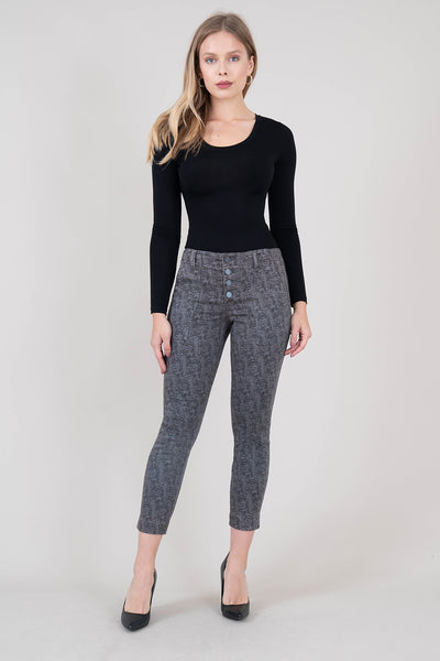 Aiden Exposed Button Pant - level99jeans