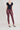 Liza Midrise Burgundy Lux Coated Skinny - level99jeans