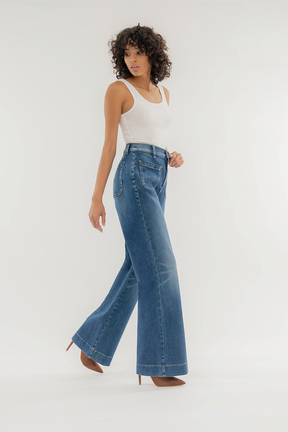 Victoria Denim Trouser