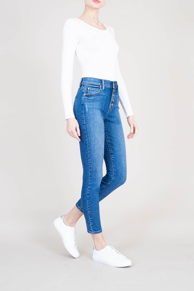 Heidi Exposed Button Fly - level99jeans