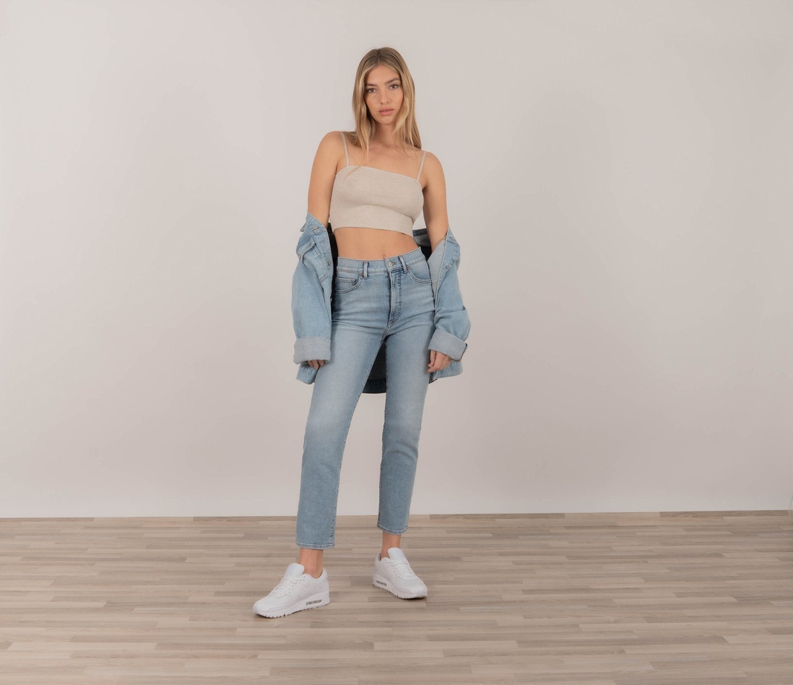 Upcycled Mia High Rise Ankle