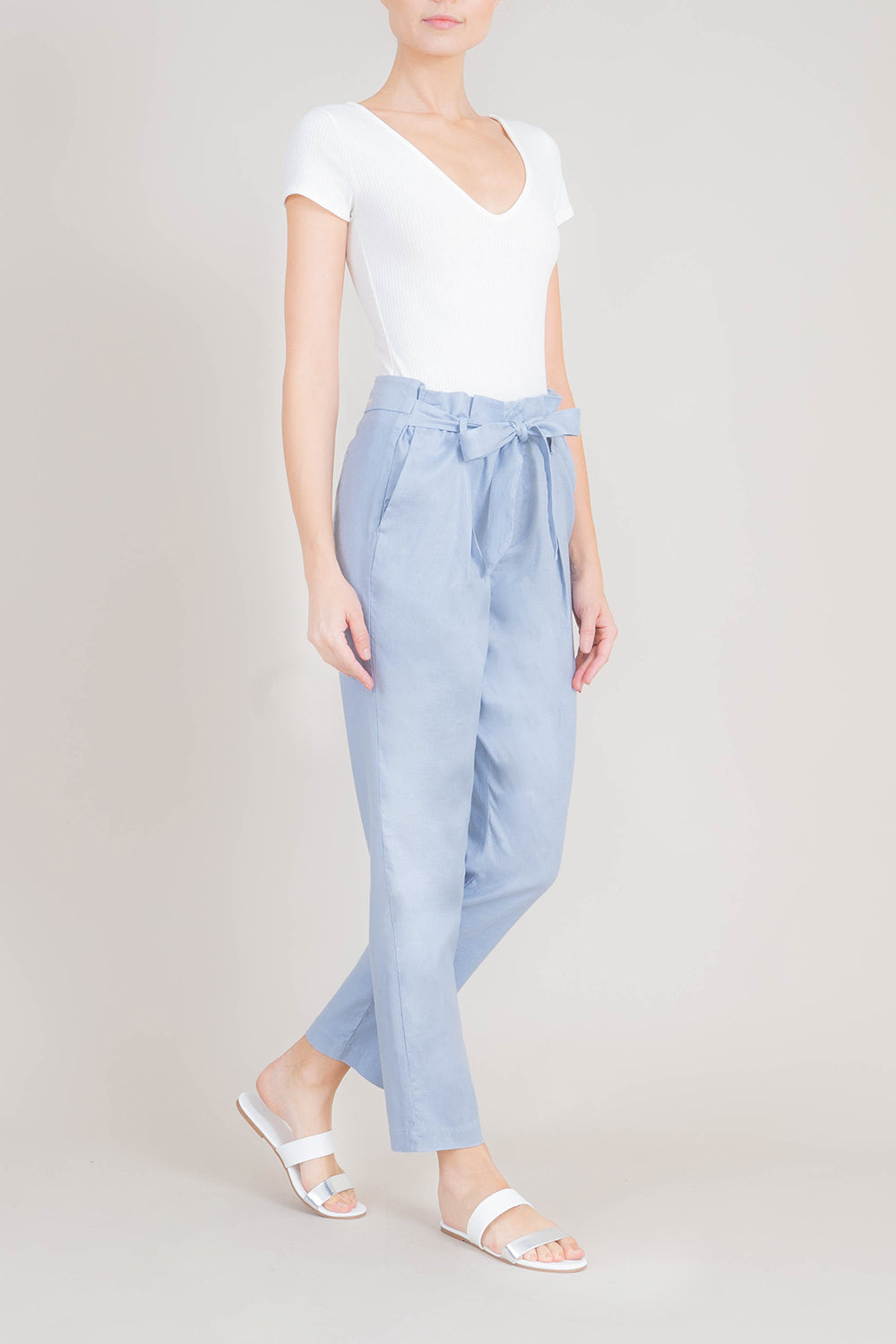 Cynthia Tie Waist Pant - level99jeans