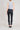 Liza Midrise Black Lux Coated Skinny - level99jeans
