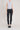 Liza Midrise Black Lux Coated Skinny - level99jeans