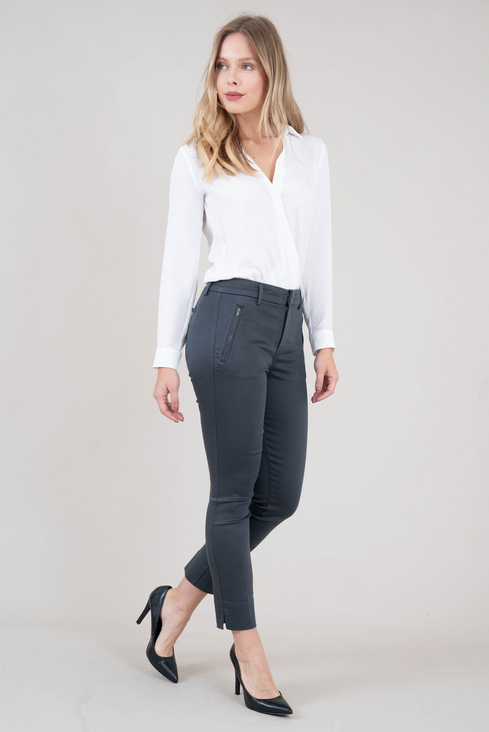 Francis Lacey Double Welt Zip Trouser - level99jeans