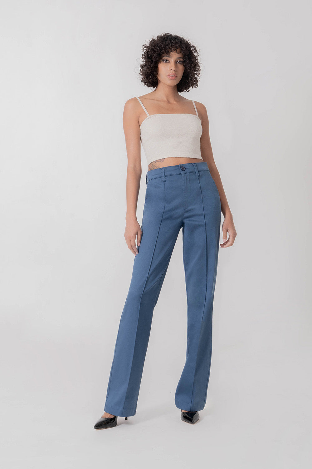 Mary Pintuck Trouser
