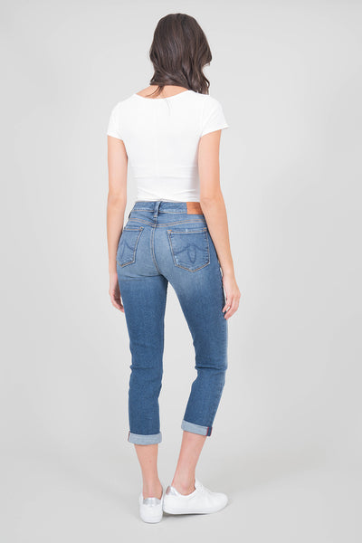 Lily Midrise Rolled Crop - level99jeans